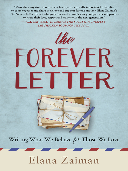 Title details for The Forever Letter by Elana Zaiman - Wait list